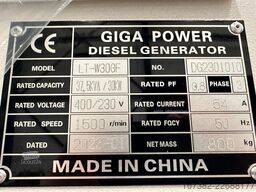 Giga power LT-W30GF 37.5 kVA silent generator