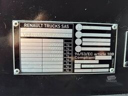 Renault T 520 6x2 CHASSIS L=7545 mm