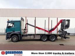 Mercedes-Benz Arocs 2648 6x4 mit Heckkran Epsilon M12Z83,