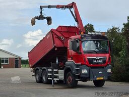 MAN TGS 420 !!6X6!! Z-KRAAN KIPPER NL TRUCK TOP!!