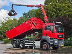 MAN TGS 420 !!6X6!! Z-KRAAN KIPPER NL TRUCK TOP!!