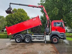 MAN TGS 420 !!6X6!! Z-KRAAN KIPPER NL TRUCK TOP!!