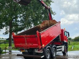 MAN TGS 420 !!6X6!! Z-KRAAN KIPPER NL TRUCK TOP!!