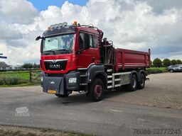MAN TGS 420 !!6X6!! Z-KRAAN KIPPER NL TRUCK TOP!!