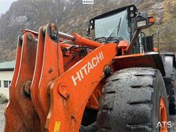 Hitachi zw370-6 Wheel loader w/ scale, printer and bucket