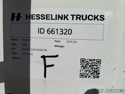 Knapen Trailers K200 90m3 4AS! Stuuras 2x Liftas  Alcoa 10MM Ca...