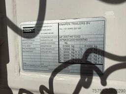 Knapen Trailers K200 90m3 4AS! Stuuras 2x Liftas  Alcoa 10MM Ca...