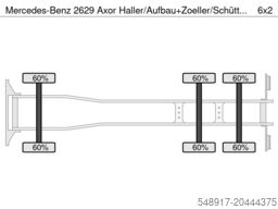 Mercedes-Benz 2629 Axor Haller/Aufbau+Zoeller/Schüttung