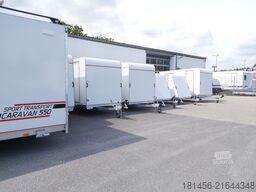 ANHÄNGERWIRTZ Heckrampe Fenster Seitentür 360x180x190c