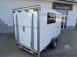 ANHÄNGERWIRTZ Heckrampe Fenster Seitentür 360x180x190c