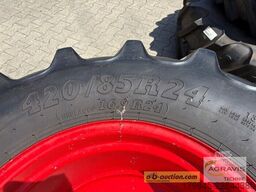  KOMPLETTRÄDER 420/85 R24 + 460/85 R38