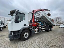 RENAULT Premium Lander 310.26 6x4 Kipper /Kran