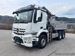 Mercedes-Benz Arocs 2846 Kipper+HIAB 232-5