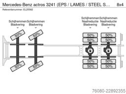 Mercedes-Benz actros 3241 (EPS / LAMES / STEEL SUSP. / V6 / M...
