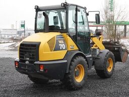 KOMATSU WA 70 Radlader Gabel Schaufel Zentralschmieranla