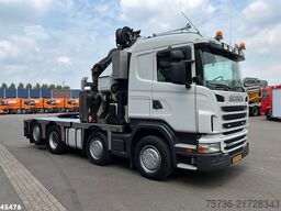 Scania G 480 HMF 85 Tonmeter laadkraan + Fly-Jib