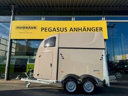 HUMBAUR Pegasus Style 2-Pferdeanhänger 2,4t Neu Vollpoly