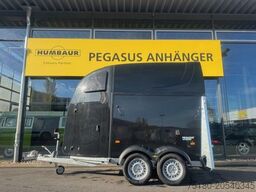HUMBAUR Pegasus Style 2-Pferdeanhänger 2,7t Neu BLACK ED
