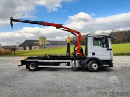 MAN TGL 12.250 Containersysteem Jimeca met kraan Pa...