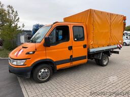 IVECO 35C12 Pritsche+Plane/DoKa 6-Sitze/AHK3000 Kg