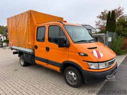 IVECO 35C12 Pritsche+Plane/DoKa 6-Sitze/AHK3000 Kg