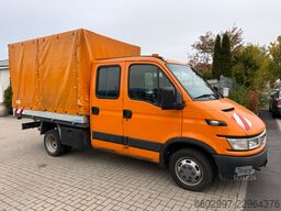 IVECO 35C12 Pritsche+Plane/DoKa 6-Sitze/AHK3000 Kg