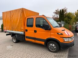 IVECO 35C12 Pritsche+Plane/DoKa 6-Sitze/AHK3000 Kg