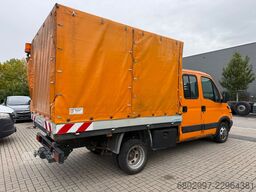 IVECO 35C12 Pritsche+Plane/DoKa 6-Sitze/AHK3000 Kg
