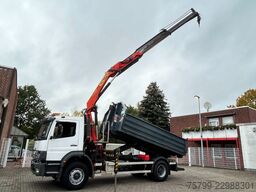 MERCEDES-BENZ 1823 Atego Abroller+PK11502 Kran+Abrollcontainer
