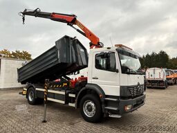 MERCEDES-BENZ 1823 Atego Abroller+PK11502 Kran+Abrollcontainer