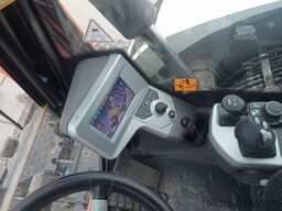 Mecalac 9MWR with 3 excavator buckets