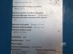 Genie ZX-135/70 | 43 METER | 272 KG