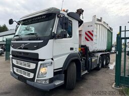 Volvo FM 420 8x2 HOOKLIFT + CRANE PALFINGER PK19.001 ...