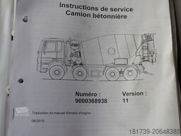 SCANIA P410 XT 8x4 / 80 tho. km!!! / SCHWING