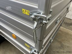 Böckmann TL-AL 2513/135 Aluaufsatz Kastenanhänger gebrems