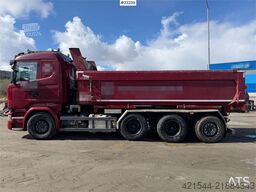 Scania R580 8x4 combi truck w/ new retarder, turntable an