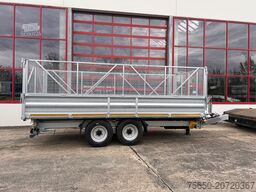 Möslein TTD 11 Breite Reifen 5,70 lang Kipper Tieflader, Breite Reifen, 5,70 m lang-- Neufahrzeug --