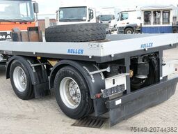 HÜFFERMANN HTA 18.00, Tandem, Ballastanhänger, Luftfederung