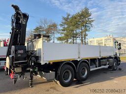 Scania P410 6x4 + CRANE HIAB X-HIDUO 188 ES-4 - RETARD...