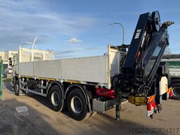 Scania P410 6x4 + CRANE HIAB X-HIDUO 188 ES-4 - RETARD...