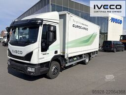 Autocarro con pianale e telone IVECO 120EL25P CNG, Getränke/Schiebeplane, 2to LBW
