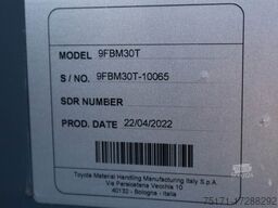Toyota 9FBM30T Valid inspection, *Guarantee! Electric, 47