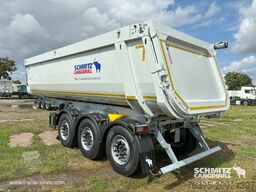 Schmitz Cargobull Semitrailer Tipper Steel half pipe body 29m³