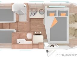 WEINSBERG CaraSuite 700 ME LED Scheinwerfer / Abstandstemp