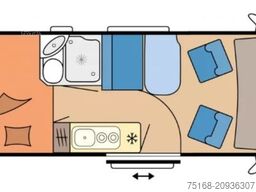 HOBBY Vantana De Luxe K60 FT Markise / Panoramadach