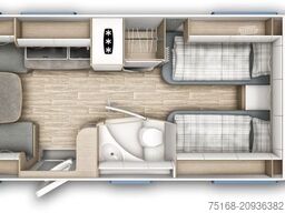 FENDT Tendenza 515 SG Modell 2026 / 2000 kg / Cania