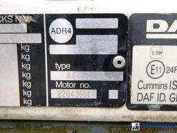 DAF LF 55.220 4X2 fuel tank 10 m3 / 3 comp