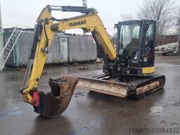 Yanmar VIO 57-6A with 3 excavator buckets