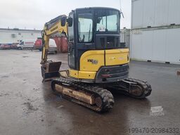 Yanmar VIO 57-6A with 3 excavator buckets