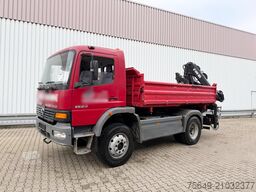 Mercedes-Benz Atego 1523 AK 4x4 Atego 1523 AK 4x4, Heckkran Hiab 085-3, absattelbar